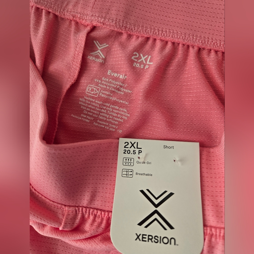 Bright Colorful Athleisure Shorts for Women by Xersion. Quick Dry, Breathable. - Picture 7 of 12